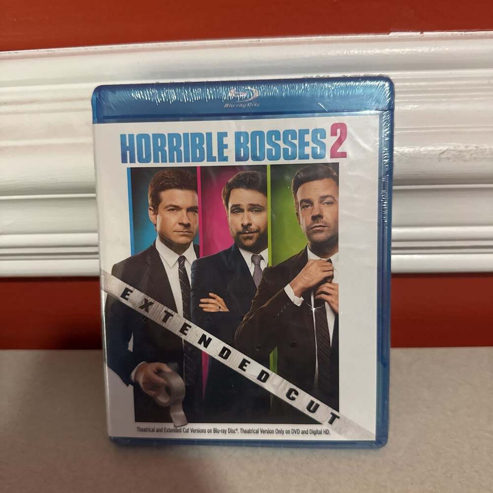 Horrible Bosses 2: Extended Cut (Blu-ray, 2014) Brand New Factory Sealed